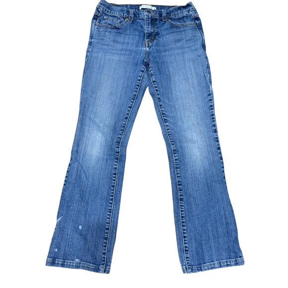 Levi's Blue Boot Cut Jeans for Women - Picture 2 of 6